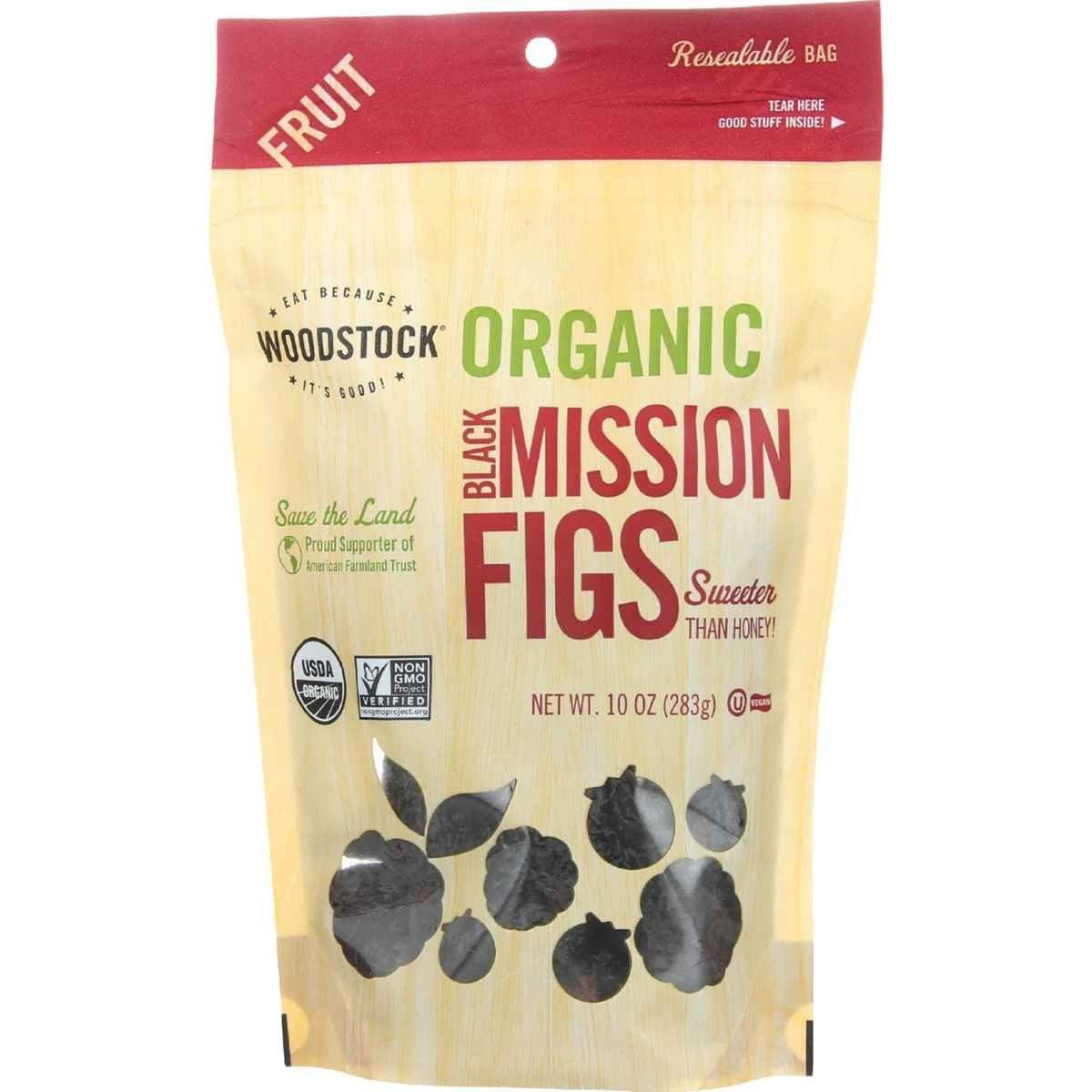 Organic Black Mission Figs 10 Ounces (Case of 8)