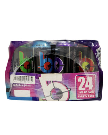 Bang Bang Fuel Your Destiny Variety Pack - 24 Cans, 16 FL Oz Each, Total 384 FL Oz