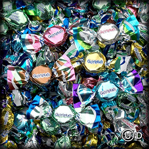 GLITTERATI Mint Medley, Original Italian Miniature Hard Candies, Deluxe Quality, Individually Wrapped, 14oz (400 Count)