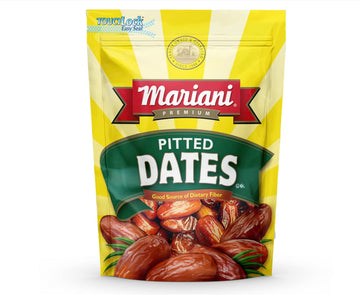 Mariani Pitted Dates, 32 Oz - Resealable Bag, High Fiber, No Sugar Added