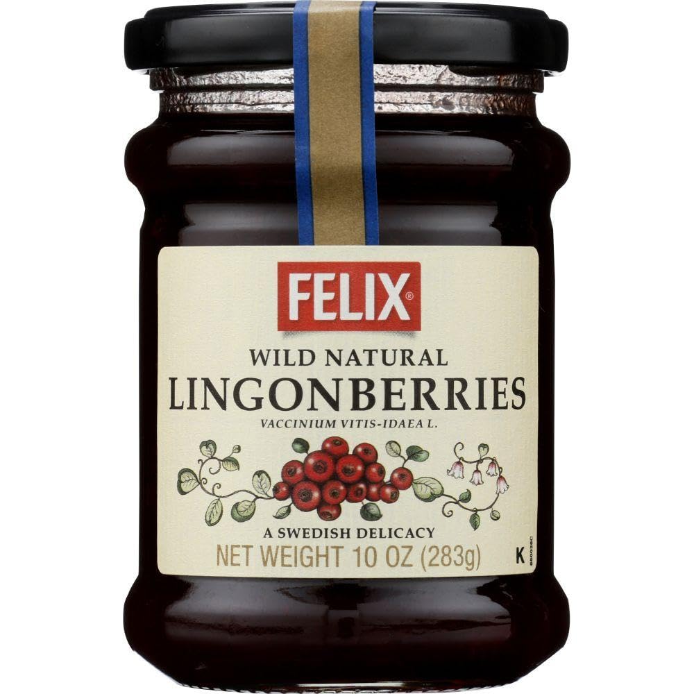 Felix Lingonberry, 10.0 Ounce (Pack of 8)