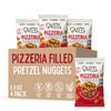 Quinn Gluten Free Pizzeria Cheezy Filled Pretzel Nuggets - Made with Real Ingredients, Whole Grain Sorghum, Sea Salt, Vegan, Dai