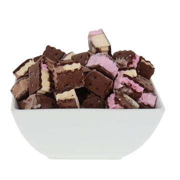 Arctic Farms Freeze Dried Ice Cream Sandwich Bites Bagged And Boxed - Does Not Melt (Neopolitan, 3.5Oz)