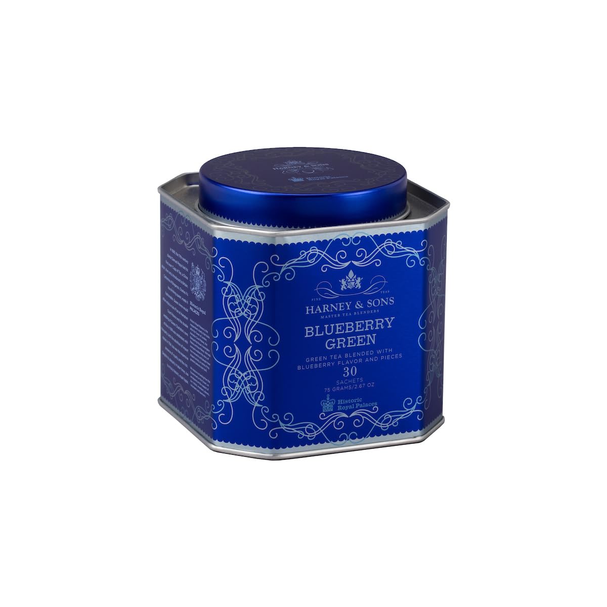 Harney & Sons Blueberry Green Tea | 30 Sachets, Historic Royal Palaces Collection