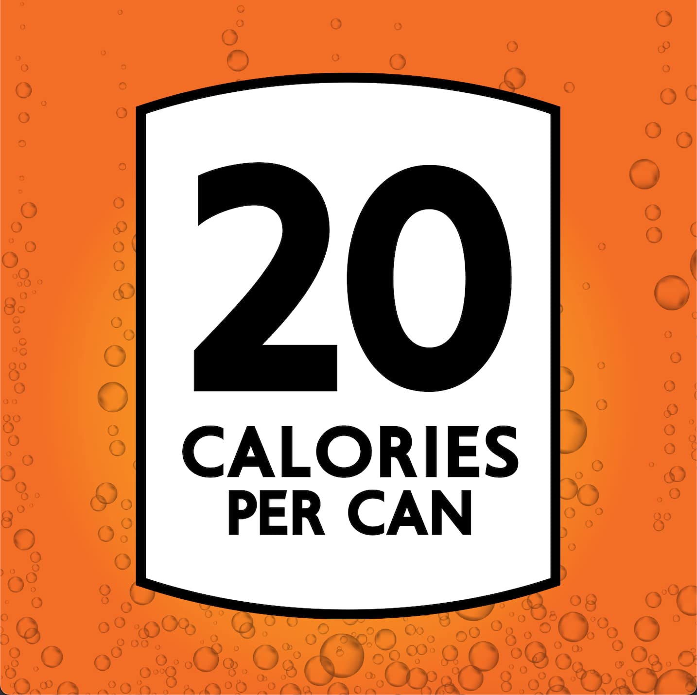 Green Orangeade - No added Sugar, 10% Real Orange Juice, 20 Calories per can, Naturally Sweetened with 100% Stevia Leaf Extract,