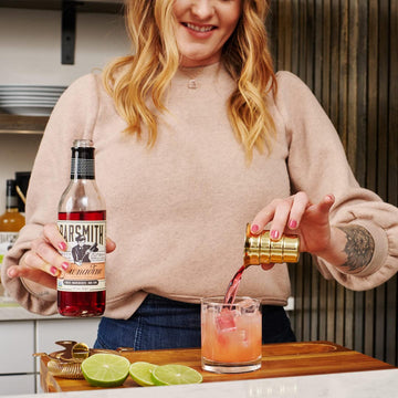 Barsmith Grenadine Syrup, Sweet Cherry Cocktail Mixer, 12.7 Fl Oz, No Artificial Flavors, Non-GMO, Pack of 1