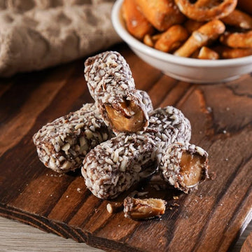 Broadway Basketeers Get Well Basket Tower Care Package with Gourmet Snacks 30oz 7 x 7 x 15 Get Well Color