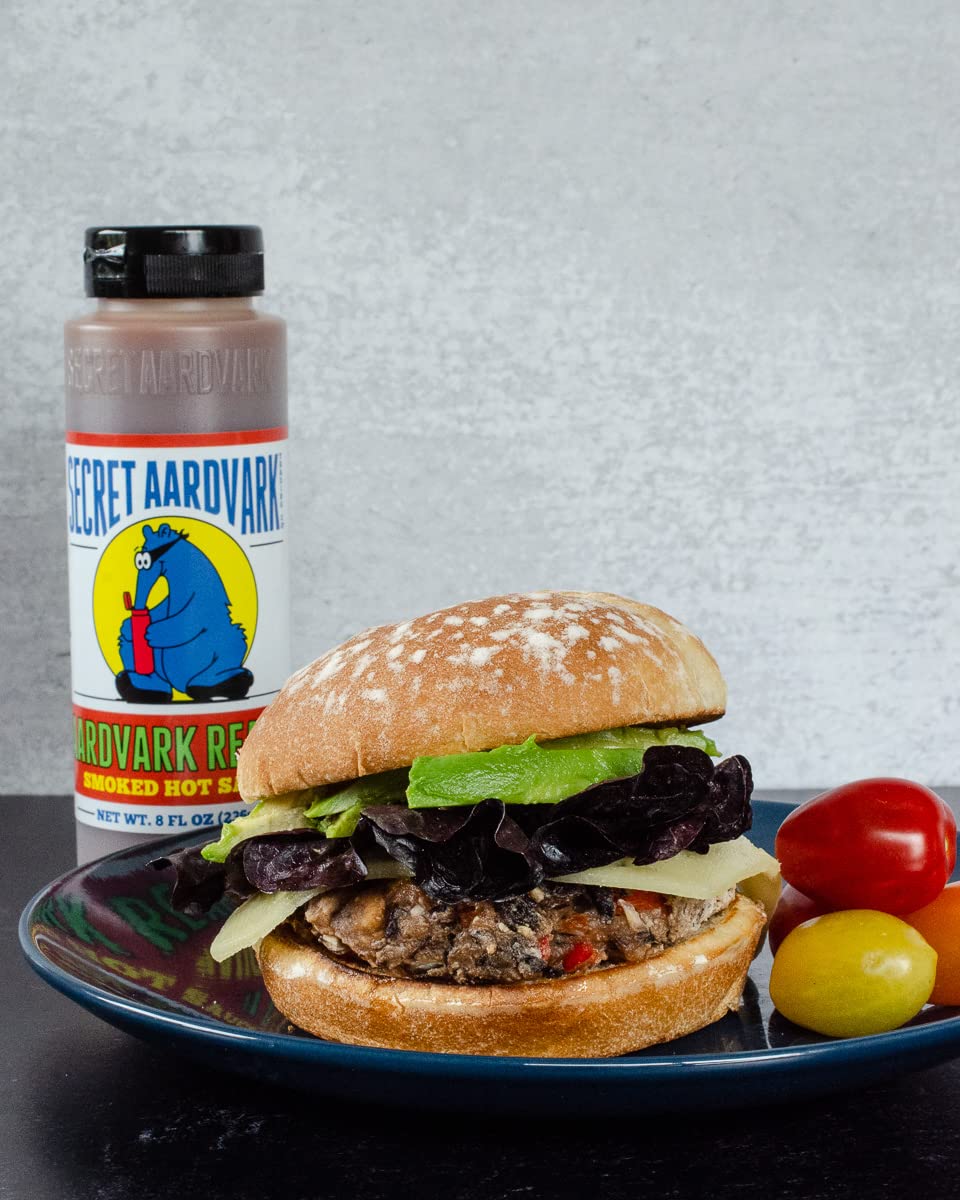 Secret Aardvark Reaper Hot Sauce - Carolina Reaper Hot Sauce, Smoky Chipotle Hot Sauce, Low Carb, Dairy Free, Spicy Bbq Sauce, H