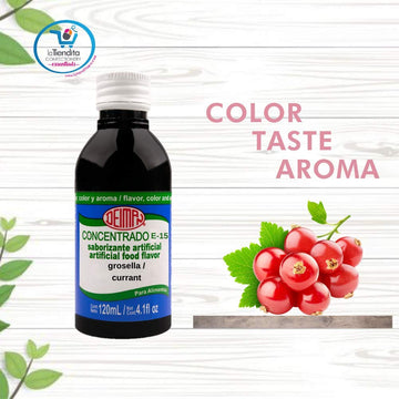 Deiman Artificial Food Flavoring Currant Concentrate E-15 (4 Fl Oz)