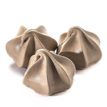 Krunchy Melts Original Meringue Cookies | Cappuccino Flavor | Only 80 Calories Per Serving | Fat Free, Gluten Free, Dairy Free (4 Oz)