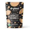 Drybox Bitter Apricot Kernels, Raw, Organic, Non-GMO, Vegan, 16 oz Resealable Bag