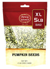 Spicy World Raw Pumpkin Seeds 5 Lb Bag - Shelled, Aaa Grade, Unsalted, Dry, Vegan, Bulk Bag