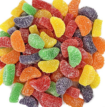 Sweetgourmet Assorted Fruit Slices | Bulk Jelly Candy | 1 Pound