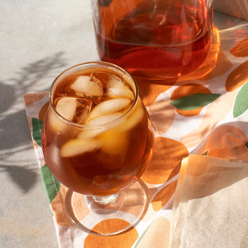 Premium Orange Pekoe & Pekoe Cut Black Tea, Gallon Size Tea Bags, Capit'L T (96 Count)