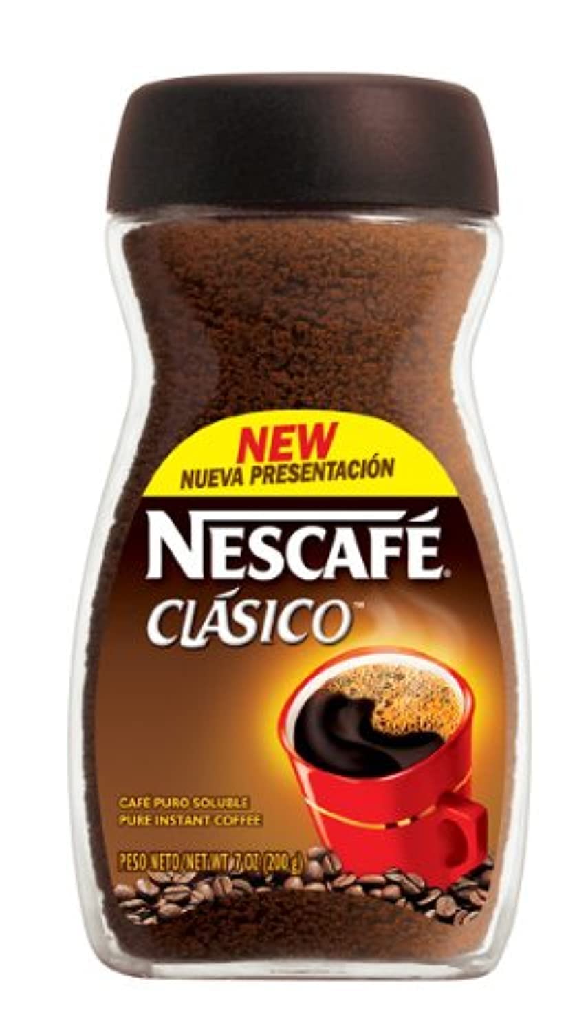 Nescafe Clasico Instant Coffee, 7-Ounce Jars (Pack of 3)