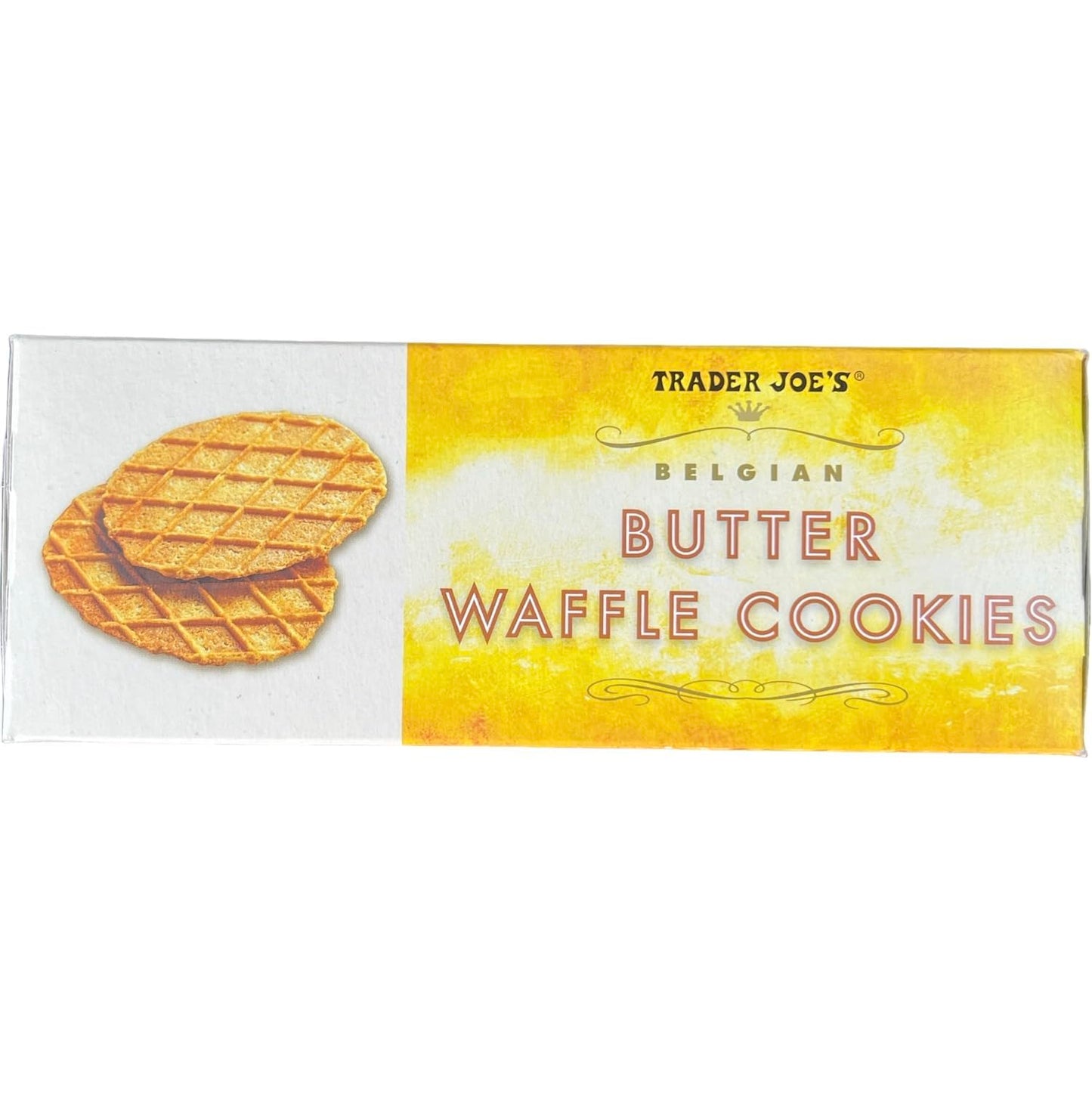 Trader Joe's Belgian Butter Waffle Cookies - 8.8 oz - Deliciously Crisp and Buttery Treat