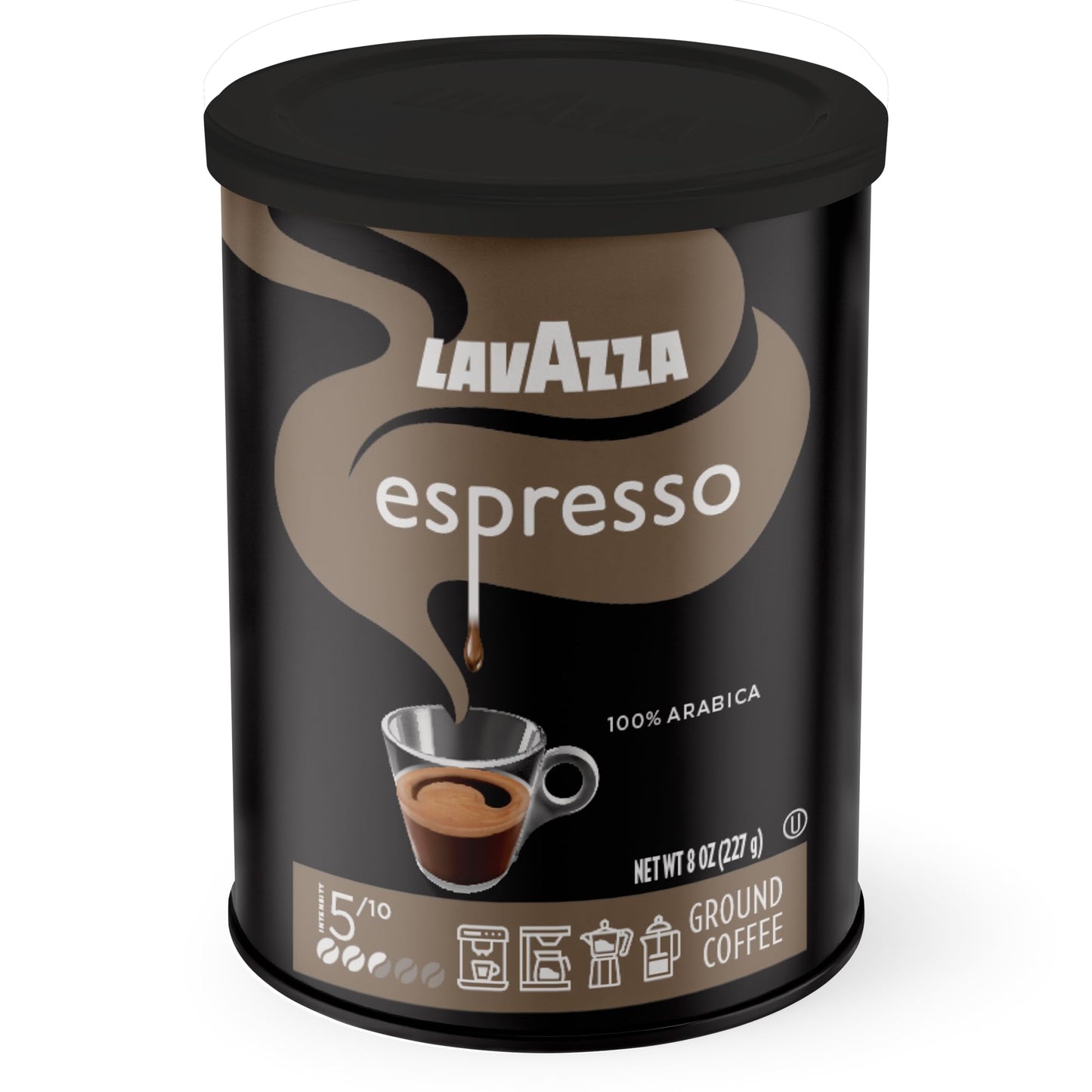 Lavazza Espresso Italiano Ground Coffee Blend, Medium Roast, 8 Ounce (Pack Of 6)