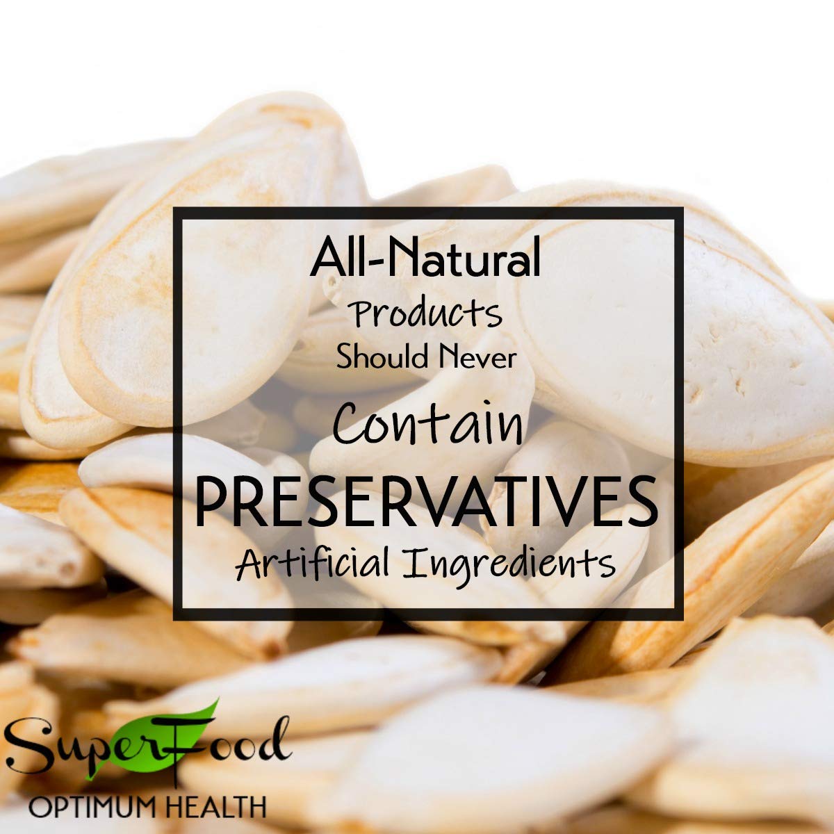 Roasted Unsalted Pumpkin Seeds In Shell By Gerbs – 4 Lbs - Top 11 Food Allergen Free & Non Gmo - Vegan & Kosher – Premium Whole Pepitas – Cog Usa