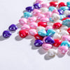 Valentine'S Blue Heart Sprinkles,Cake Sprinkles,Cookie Sprinkles,Sugar Pearl, Edible Candy Pearls For Cake 130G 4.6Oz Cupcake De