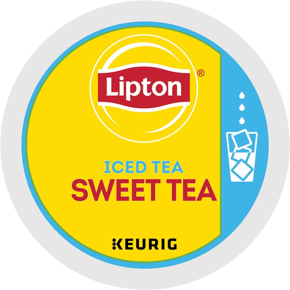 Lipton Sweet Iced Tea Capsules for Keurig, 22 Count, Single Serve Pods