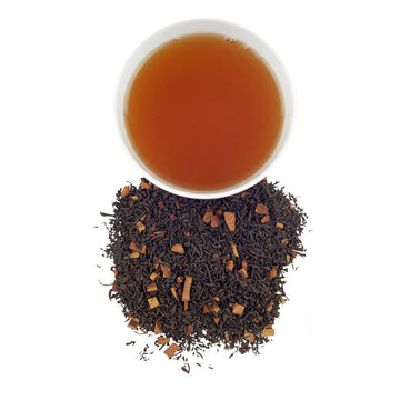 Harney & Sons Hot Cinnamon Spice Black Tea, With Orange Peel, Cinnamon, And Clove, 16 Oz (Pack Of 1)