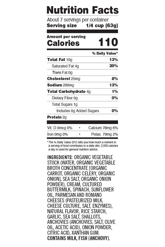 Sgmt Spinach Alfredo Sce ( 6 X 15.5 Oz )
