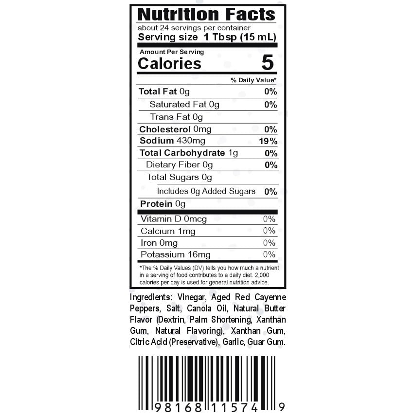 Pollo Wang Hot Wing Sauce, 12 Fl Oz