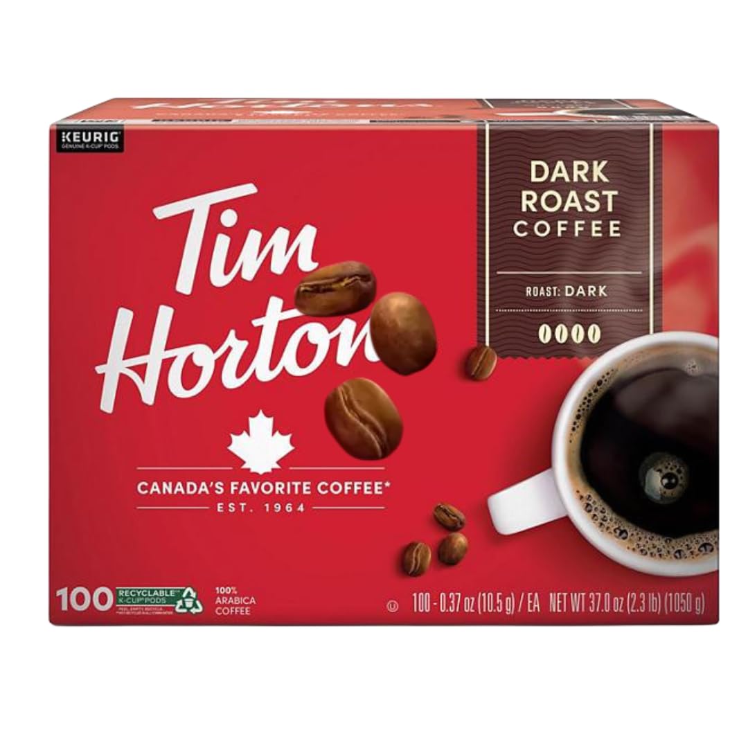 Canada Favourite Dark Roast Coffee Pods 100 Count (100 Count Dark Roast)