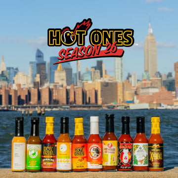Hot Ones Hot Sauce Challenge Set - Season 26 - Hot Sauce Gift Sets - Hot Sauce Variety Pack - Made With Natural Ingredients - Un