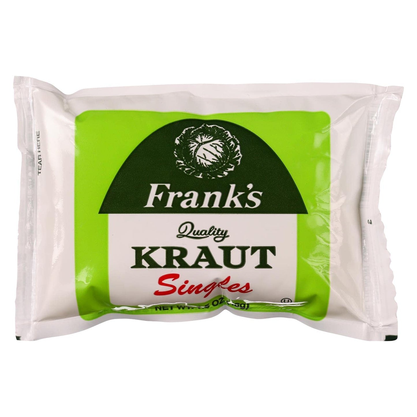 Frank'S Sauerkraut Singles, 1.5 Ounce (18 Pack)