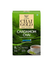 Cuppa Chai Gold Cardamom Chai | Unsweetened Version | Pack of 1 (10 Count)