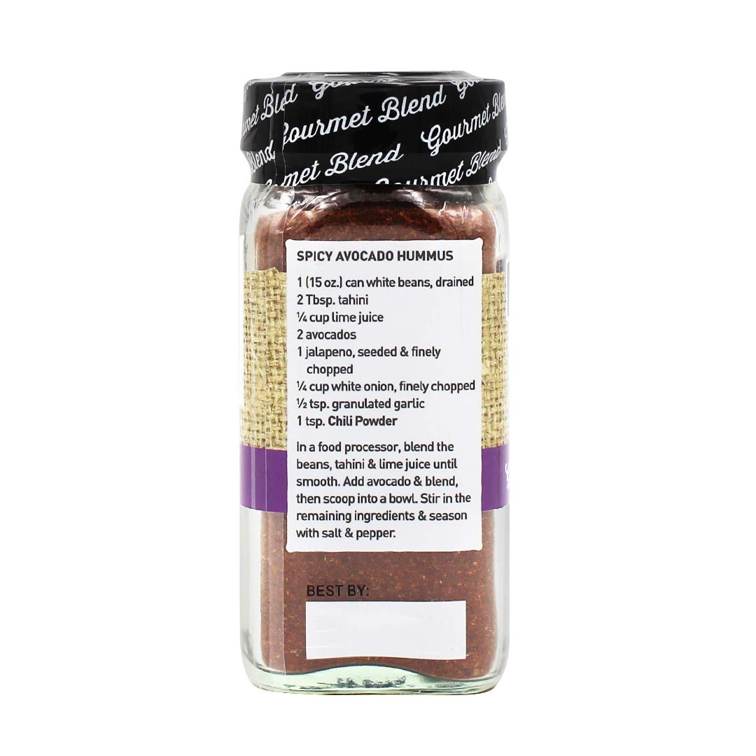 The Spice Hunter Chili Powder Blend, 1.1 Ounce Jar (Pack of 48)