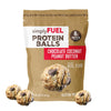 simplyFUEL Whole Food Protein Balls with Probiotics - Chocolate Coconut Peanut Butter Snacks - 8g Protein Snack - Gluten Free En