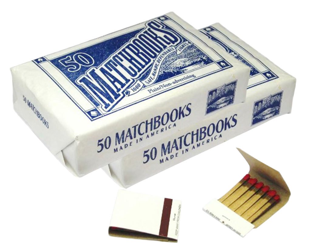 100 Plain White Matches Matchbooks For Wedding Birthday Wholesale Made In America