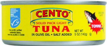 Cento Solid Packed Tuna In Olive Oil, 5 Ounce (Pack Of 12)