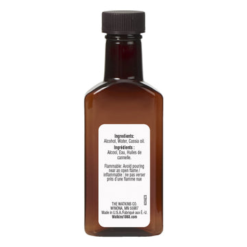 Watkins Pure Cinnamon Extract, Non-GMO, Kosher, 2 oz Bottle, 1-Pack