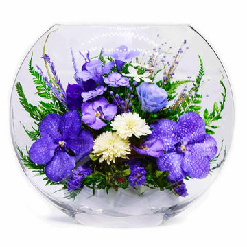 Fiora Flower | Long Lasting Orchids| Lasts up to 5 Years | No Water Need | Allergy Free | Odor Resistant | Unique Present Gift