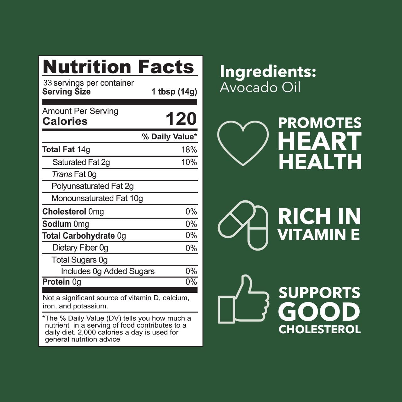 Benissimo 100% Pure Avocado Oil, Cold-Pressed Cooking Oil, 500ml Glass Bottle, Allergen-Free, Non-GMO