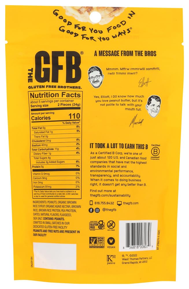 The GFB Gluten Free (3-Pack) 4 oz (Peanut Butter)