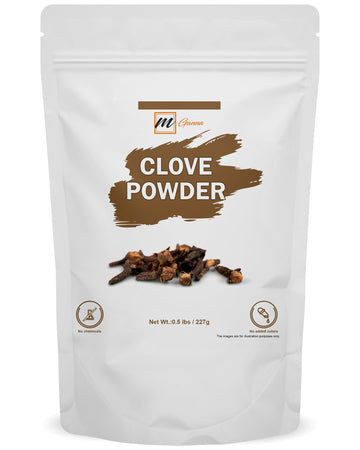 mGanna 100% Natural Clove Powder as Flavoring agent in food, skin care and Cosmetic formulation 227g/ 0.5 lbs