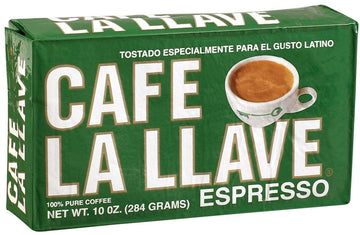 2 X Cafe La Llave Espresso Brick, 10 Ounce