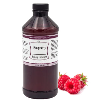Lorann Raspberry Bakery Emulsion, 16 Ounce Bottle