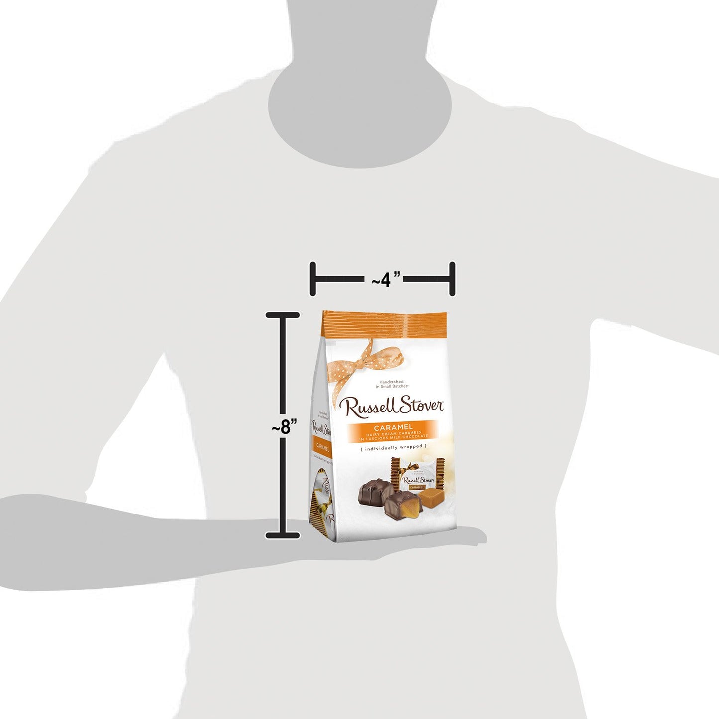 Milk Chocolate Caramels Favorites, 6 Oz. Bag
