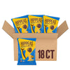 Hippeas Chickpea Tortilla Chips, Rockin Ranch, 1 Ounce (Pack of 18), 3g Protein, 3g Fiber, Vegan, Gluten-Free, Crunchy, Plant Pr
