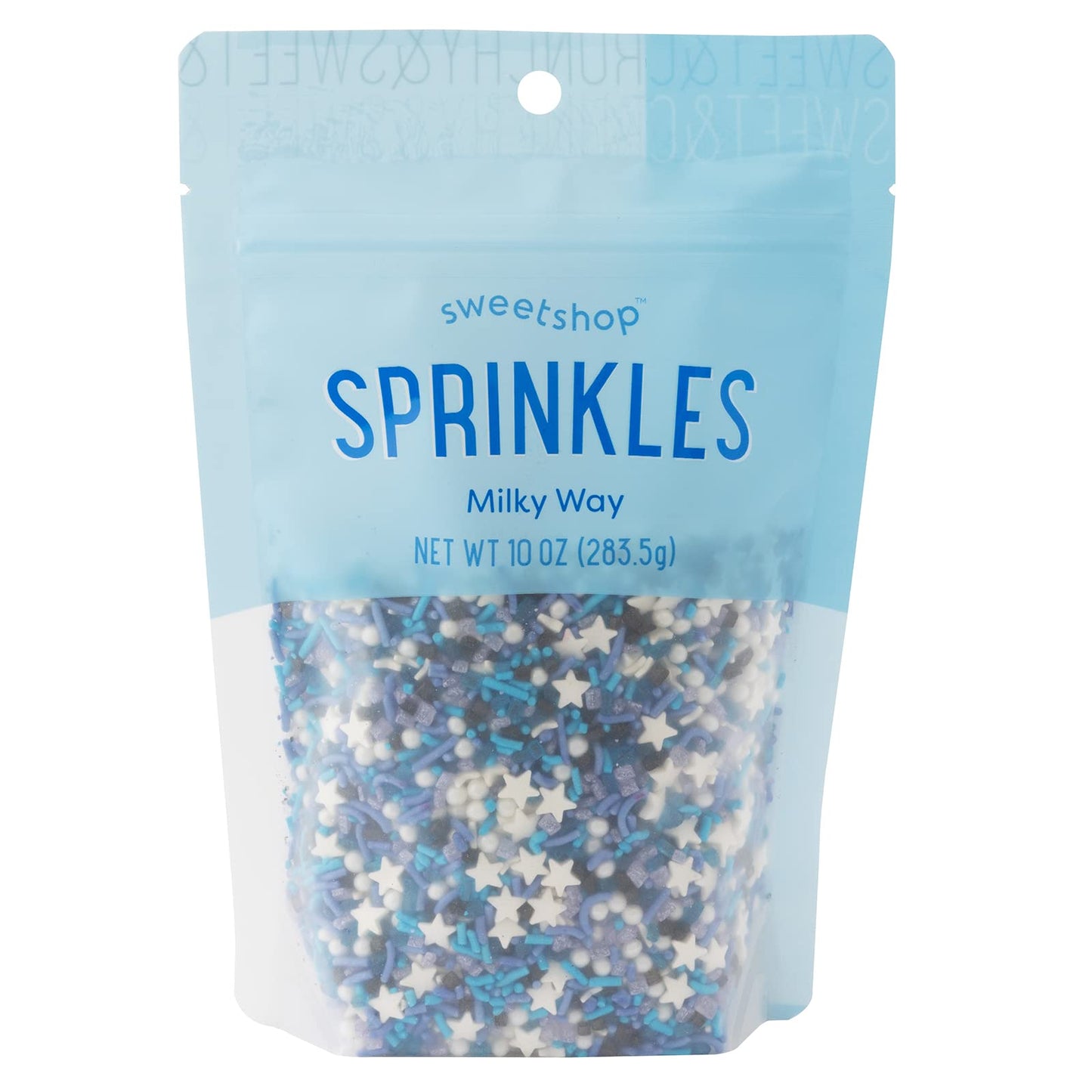 Sweetshop, Sprinkle mix - 10 ounce, Milky Way and Galaxy, Edible Sprinkles, fancy sprinkles for Baking and Decorating, use on Cu