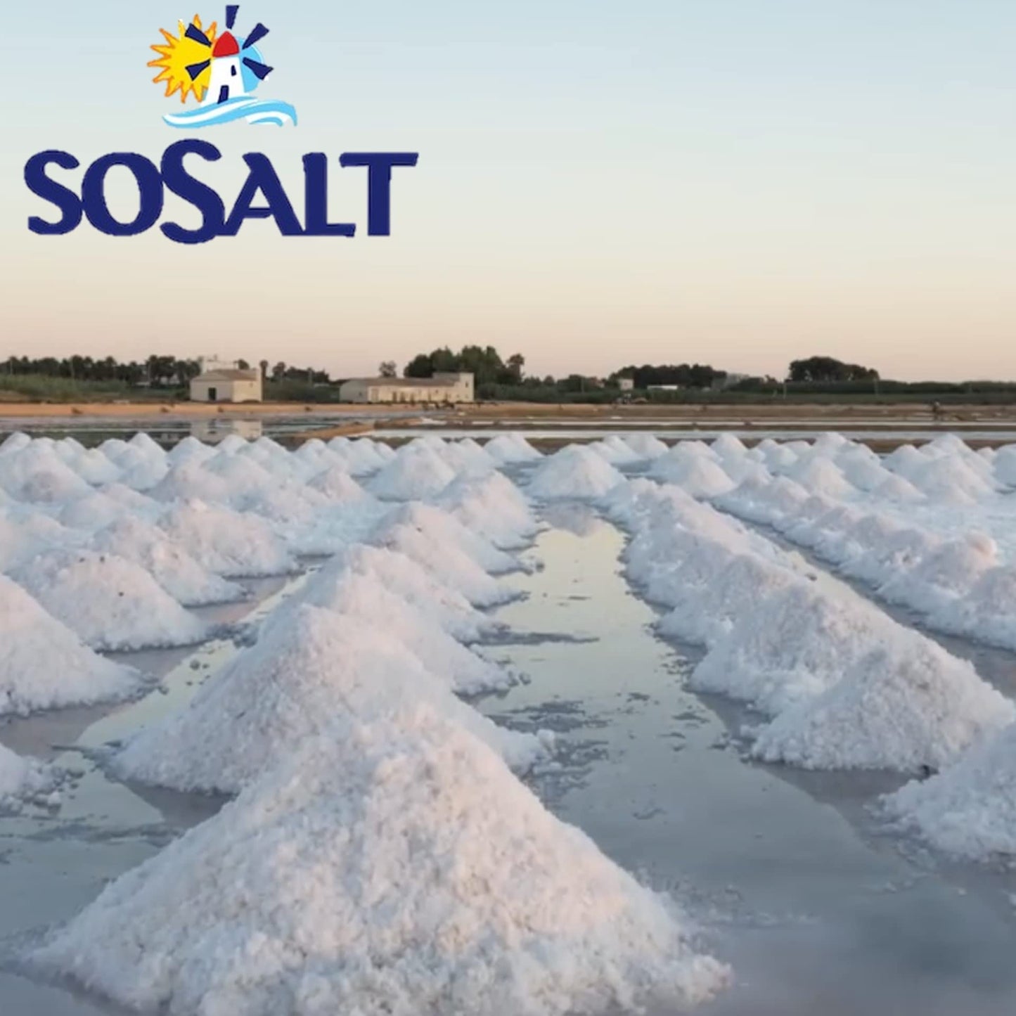Coarse Sea Salt, SoSalt, Sicilian, 27.56 lbs (12.5 kg) Bulk, Foodservice Bucket, Canning, Pickling, Cooking, Grilling, Asado, Pa
