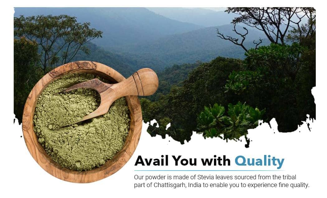 Generic Green Stevia Powder Natural Sweetener, 16 Ounces, Zero Calories, Non-GMO, Raw, No Preservatives
