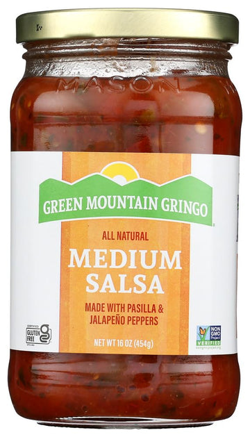 Green Mountain Gringo Medium Salsa (16 oz Jars) 2 Pack by Green Mountain Coffee