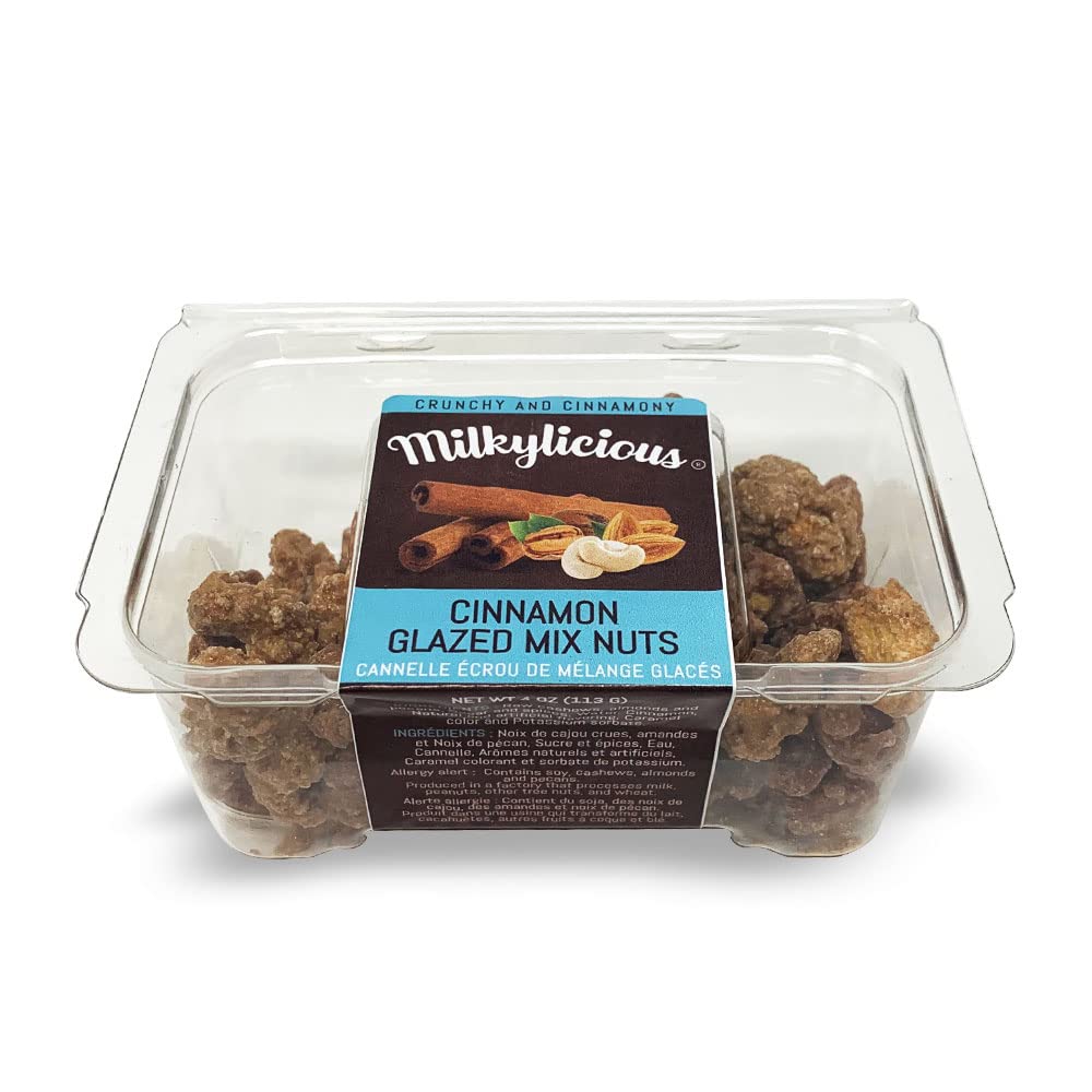 Milkylicious-Cinnamon Glazed Almonds 4Oz(D0102Hsjwbg)