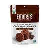Emmy'S Organics Coconut Cookies, Dark Cacao, 6 Oz (Pack Of 2) | Gluten-Free Organic Cookies, Vegan, Paleo-Friendly